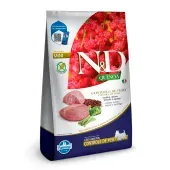 Ração N&D Quinoa Controle de Peso Cães Adultos Raças Mini Cordeiro